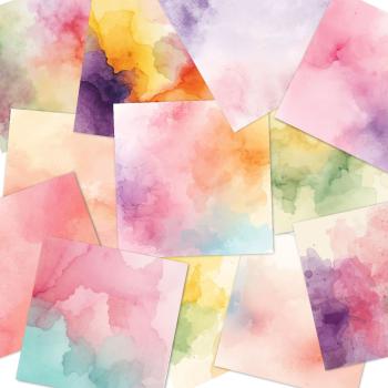 Preview: LaCreativ - Designpapier "Zauberhafte Schmetterlinge" Paper Pack 6x6" - 24 Bogen