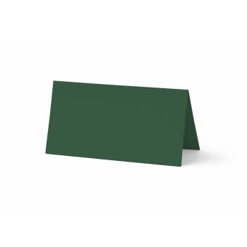 Tischkarte - Platzkarte 9 x 5 cm 225g/m² in waldgrün