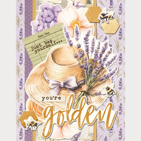 Simple Stories - Simple Cards Kit "Simple Vintage Lavender Fields"