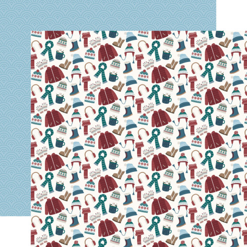Echo Park - Designpapier "Wonderful Winter Days" Collection Kit 12x12 Inch - 12 Bogen