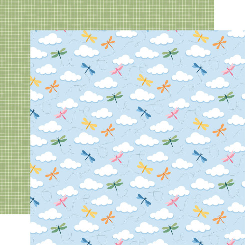 Preview: Echo Park - Designpapier "Dragonfly" Collection Kit 12x12 Inch - 12 Bogen