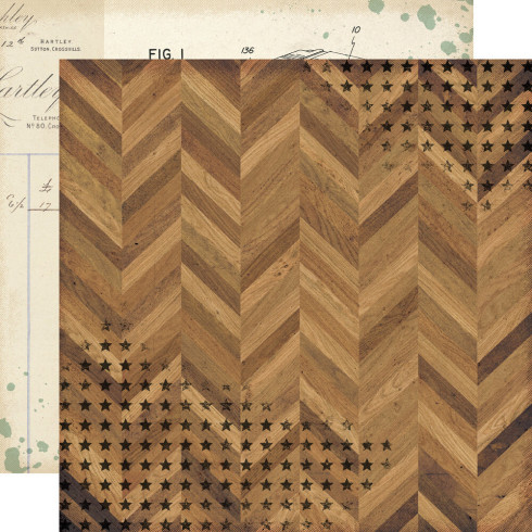Simple Stories - Collectors Essential Kit "Rustic Legend" 12 Bogen Designpapier
