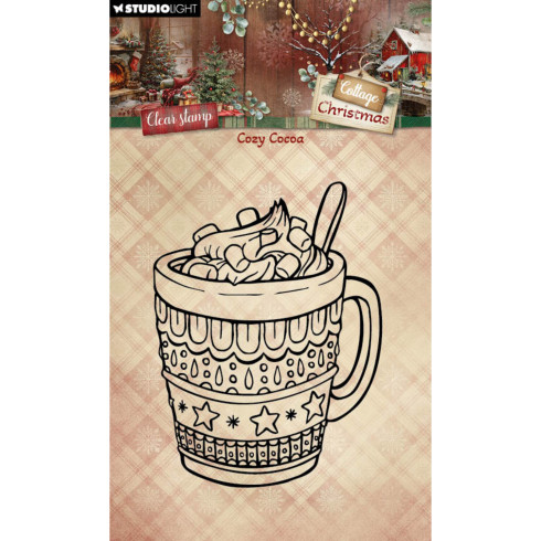 Studio Light - Stempel "Cozy Cocoa" Cottage Christmas Clear Stamps