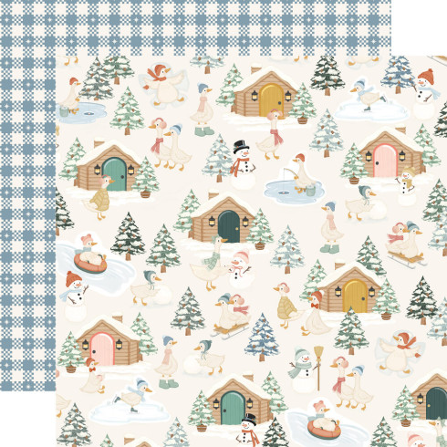 Preview: Carta Bella - Designpapier "Silly Goose Winter" Collection Kit 12x12 Inch - 12 Bogen