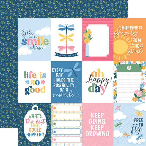 Preview: Echo Park - Designpapier "Dragonfly" Collection Kit 12x12 Inch - 12 Bogen