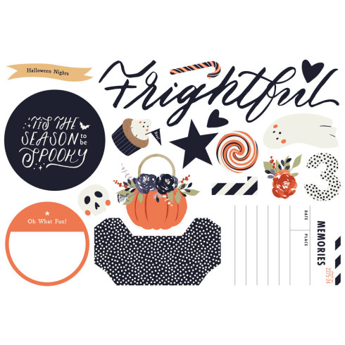 Preview: Simple Stories - Stanzteile "Frightful Fun" Simple Pages Pieces