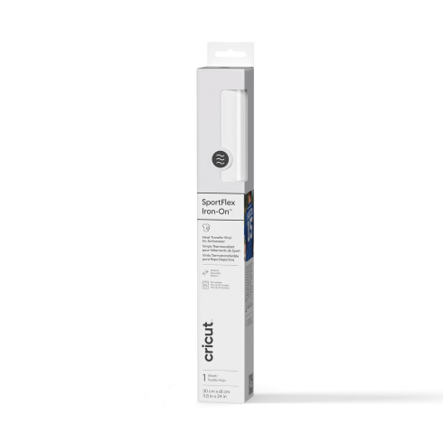 Cricut - SportFlex Iron-On "White" Transferfolie 11.8x24 (2011322)