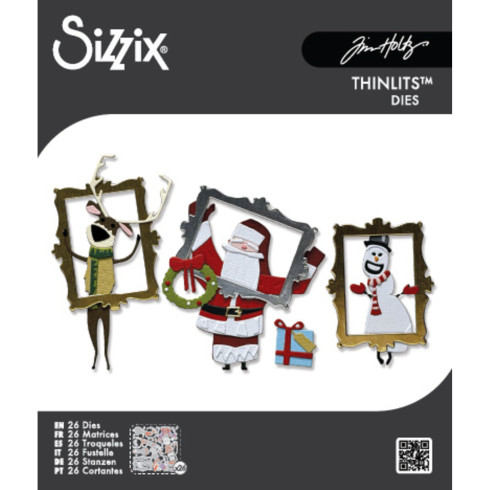 Sizzix - Stanzschablone "Vault Papercut Christmas" Thinlits Craft Dies by Tim Holtz