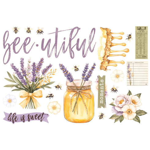 Preview: Simple Stories - Stanzteile "Simple Vintage Lavender Fields" Simple Pages Pieces