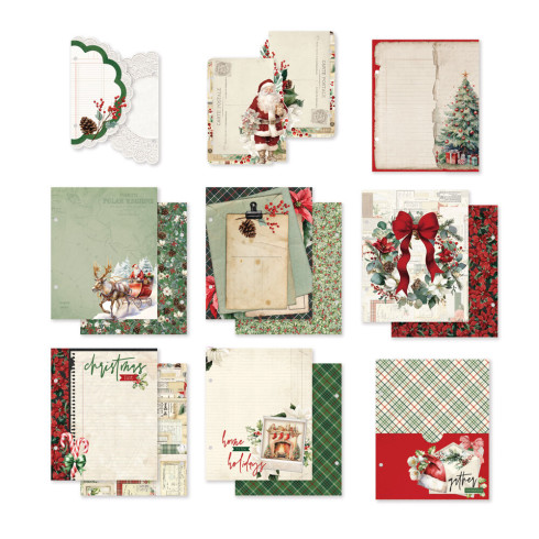 Preview: Simple Stories - Simple Vintage Old-Fashioned Christmas SN@P! - SN@P! Binder Inserts 6x8 Inch