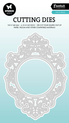 Preview: Studio Light - Stanzschablone "Circle Frame" Essentials Cutting Dies