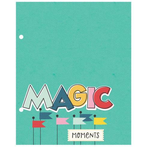 Simple Stories - Say Cheese Happiest Place 6x8 Inch - SN@P! Binder Inserts 6x8 Inch