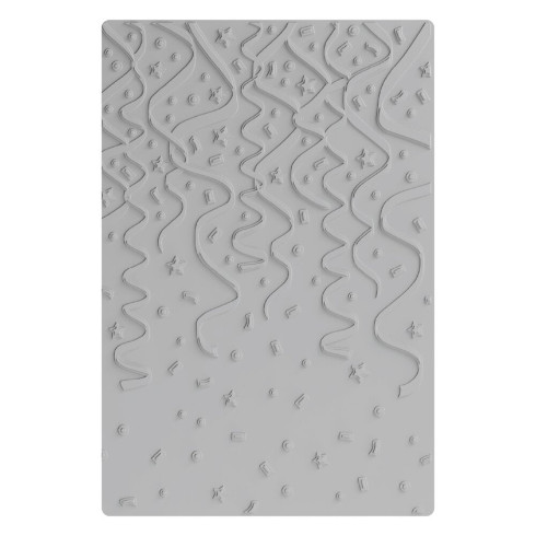 Preview: Sizzix - Multi-Level Prägefolder "Party Time" Embossing Folder - Design by Eileen Hull