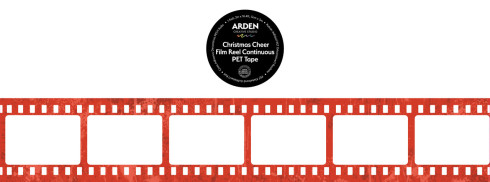 Preview: Arden Creative Studio - Decorative Tape "Film Reel Continuous" PET Tape by Katie Pertiet