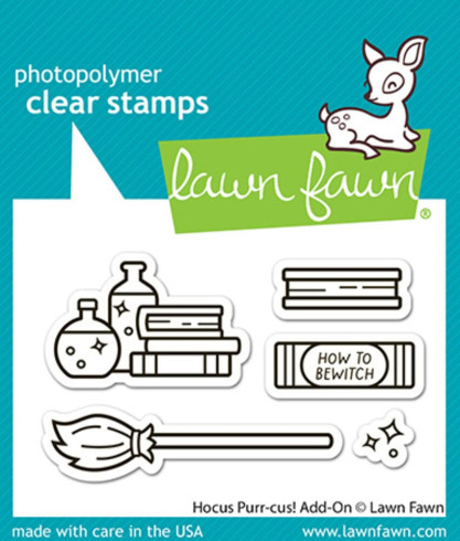 Preview: Lawn Fawn - Stempelset "Hocus Purr-cus! Add-On" Clear Stamp