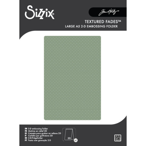 Sizzix - 2D Prägefolder "Vault Dots" Embossing Folder Design by Tim Holtz