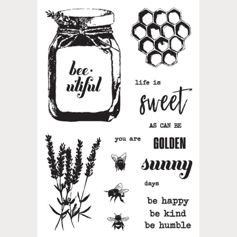 Preview: Simple Stories -  Stempel "Simple Vintage Lavender Fields" Clear Stamps