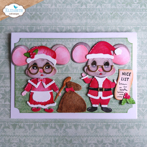 Elizabeth Craft Designs - Stempelset "Snuggle Season Sentiments" Clear Stamps
