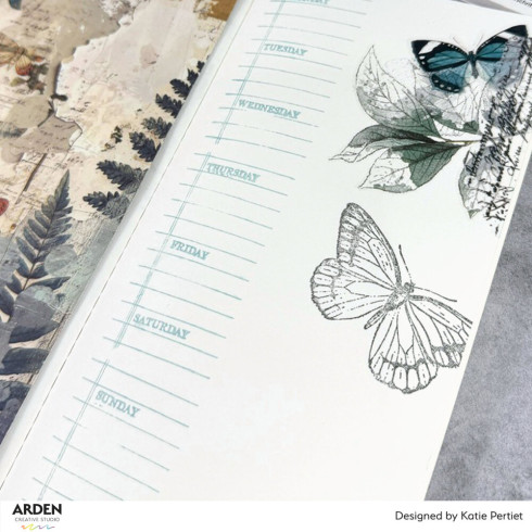 Preview: Arden Creative Studio - Stempelset "Classic Leaves" Clear Stamps by Katie Pertiet