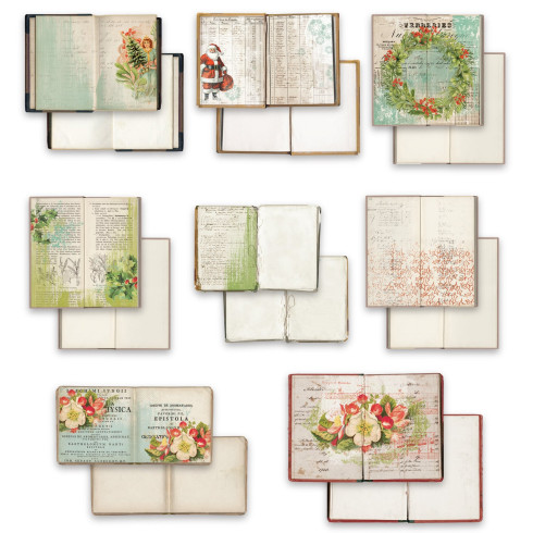 Arden Creative Studio - Stanzteile "Christmas Cheer" Ephemera Bookmakers by Katie Pertiet