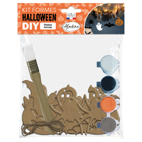 Aladine - "Halloween" DIY Deko Set MDF Formen