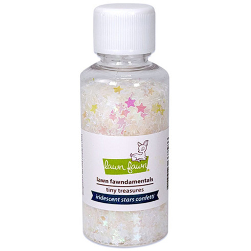 Lawn Fawn - Tiny Treasures Confetti Mix „Iridescent Stars“