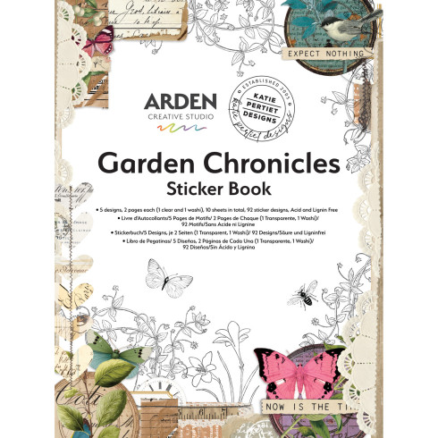 Arden Creative Studio - Sticker Book "Garden Chronicles" by Katie Pertiet