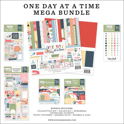 Preview: Echo Park - Komplettpaket "One Day At A Time" Mega Bundle