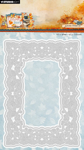 Preview: Studio Light - Stanzschablone "A6 Autumn Frame" Autumn Story Cutting Dies