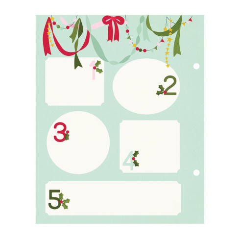Simple Stories - Kringle & Co. - SN@P! Binder Inserts 6x8 Inch