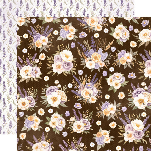 Simple Stories - Collectors Essential Kit "Simple Vintage Lavender Fields" 12 Bogen Designpapier