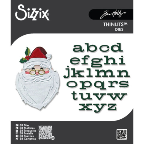 Sizzix - Stanzschablone "Vault Letter to Santa" Thinlits Craft Dies by Tim Holtz