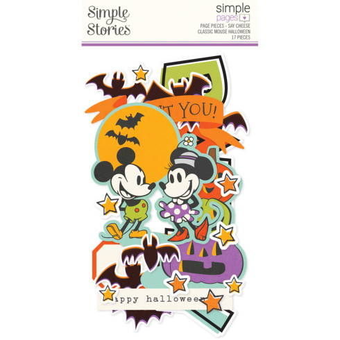 Simple Stories - Stanzteile "Say Cheese Classic Mouse Halloween" Simple Pages Pieces