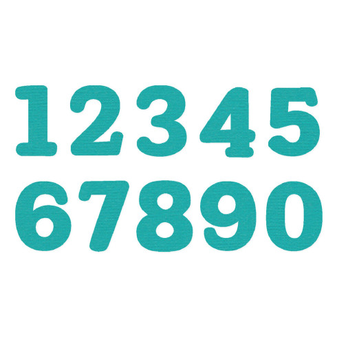 Preview: Sizzix - Stanzschablone "Nora Numbers" Thinlits Craft Dies by Eileen Hull