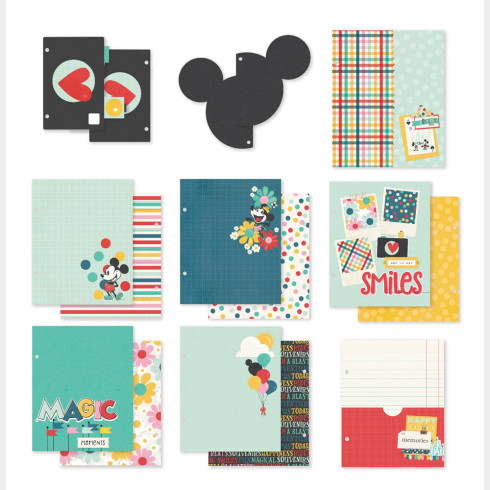 Preview: Simple Stories - Say Cheese Happiest Place 6x8 Inch - SN@P! Binder Inserts 6x8 Inch