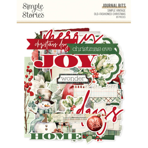 Simple Stories - Collectors Essential Kit "Simple Vintage Old-Fashioned Christmas" 12 Bogen Designpapier