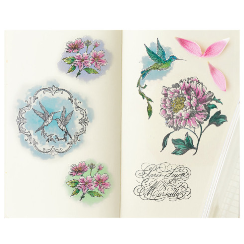Preview: Sizzix - Stempelset "Ornamental Medallions" Clear Stamps Design by Willow Wolfe