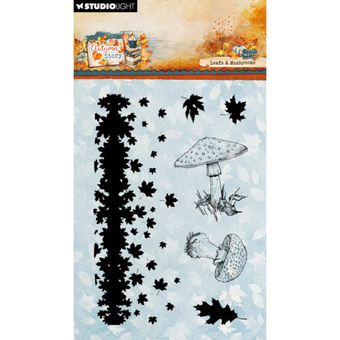 Studio Light - Stempel "Leaves and Mushrooms" Autumn Story Clear Stamps