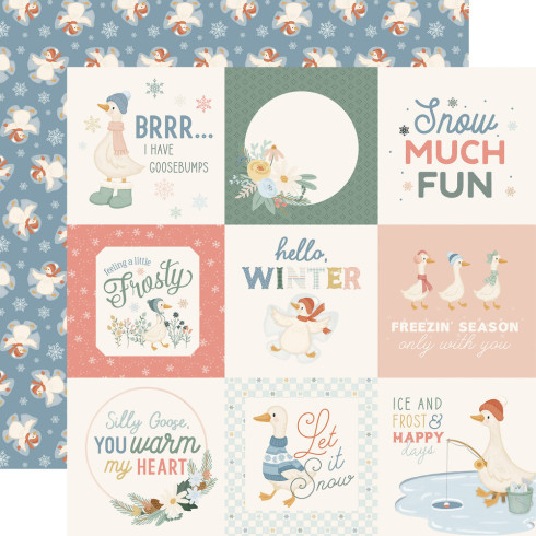 Carta Bella - Designpapier "Silly Goose Winter" Collection Kit 12x12 Inch - 12 Bogen