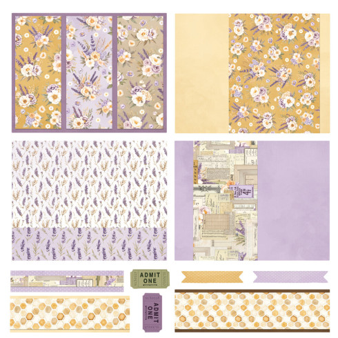 Simple Stories - Simple Cards Kit "Simple Vintage Lavender Fields"