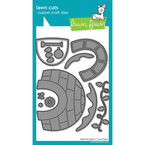 Lawn Fawn - Stanzschablone "Build-An-Igloo" Lawn Cuts Dies