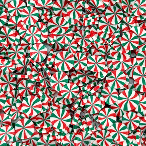 Preview: Lawn Fawn - Clay Streuteile „Christmas Mints“ Tiny Treasures