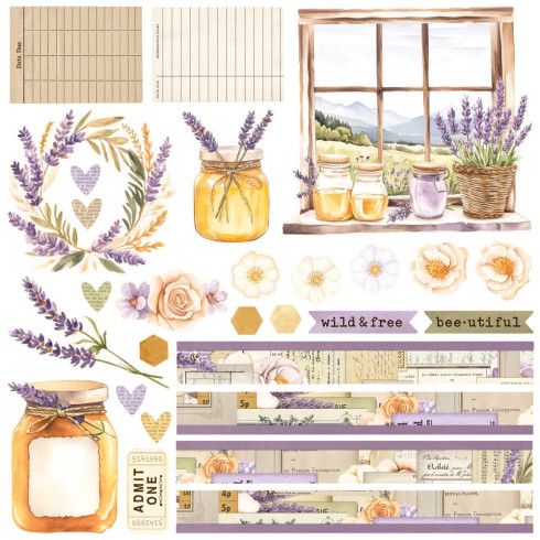 Preview: Simple Stories - Simple Pages Kit "Simple Vintage Lavender Fields"