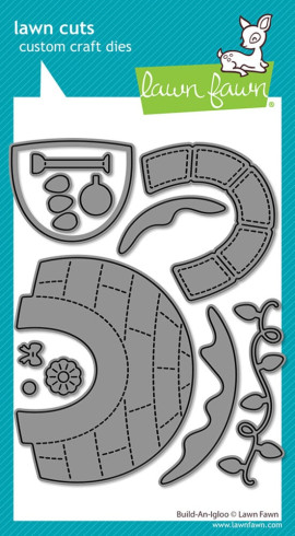 Preview: Lawn Fawn - Stanzschablone "Build-An-Igloo" Lawn Cuts Dies