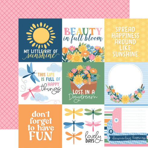 Echo Park - Designpapier "Dragonfly" Collection Kit 12x12 Inch - 12 Bogen