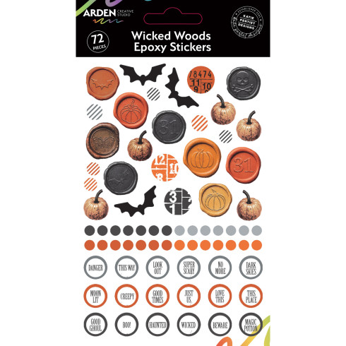Arden Creative Studio - Epoxy Sticker "Wicked Woods" by Katie Pertiet
