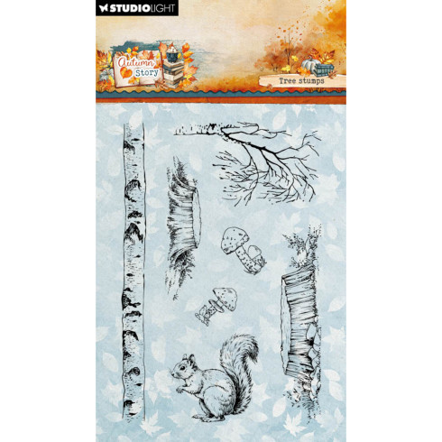 Studio Light - Stempel "Tree Stumps" Autumn Story Clear Stamps