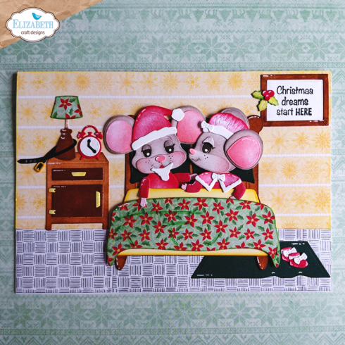 Elizabeth Craft Designs - Stempelset "Snuggle Season Sentiments" Clear Stamps