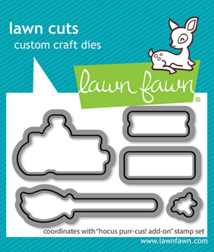 Preview: Lawn Fawn - Stanzschablone "Hocus Purr-cus! Add-On" Lawn Cuts Dies