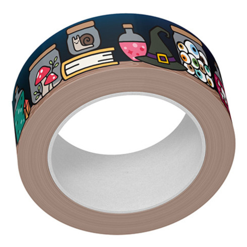 Lawn Fawn - Washi Tape "Hocus Pocus" 15 mm breit × 10 m lang